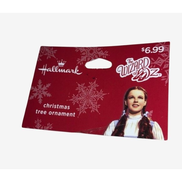 Wizard Of Oz Hallmark Dorothy Christmas Tree Ornament 3.5 inches Collectible - Picture 6 of 6